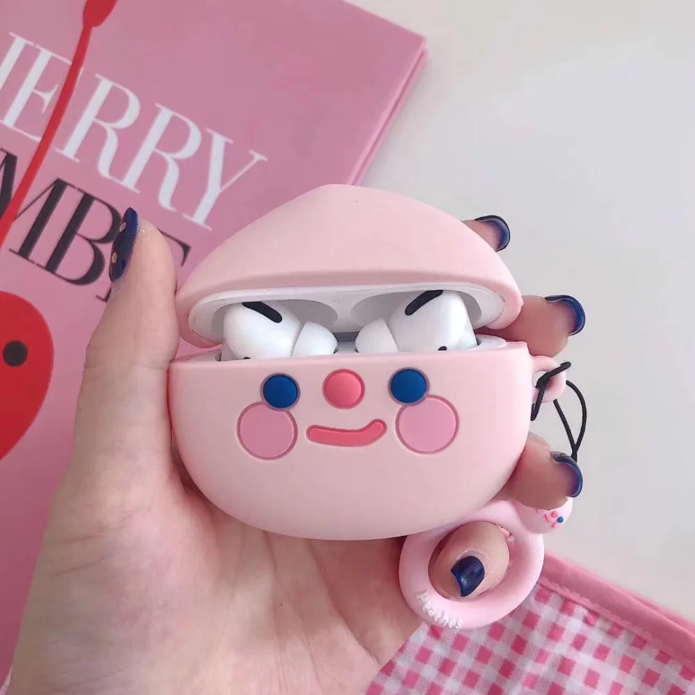 Чехол с бананом картофелем фри для AirPods Pro, мягкий чехол, чехол для Airpod Pro, чехол для Apple Air Pods Pro, зарядная коробка