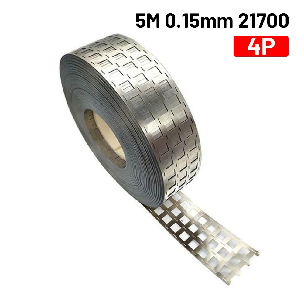 

0.15mm Belt 21700 Battery Pack Nickel Strip 3P/4P 5M For Power Tool For Spot Weld