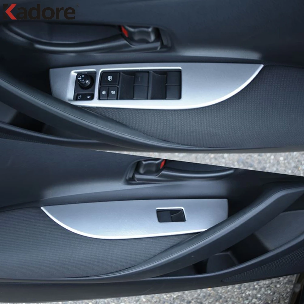 Для Toyota Corolla 2019 2020 хэтчбек abs пластик автомобильная дверь подлокотник окно