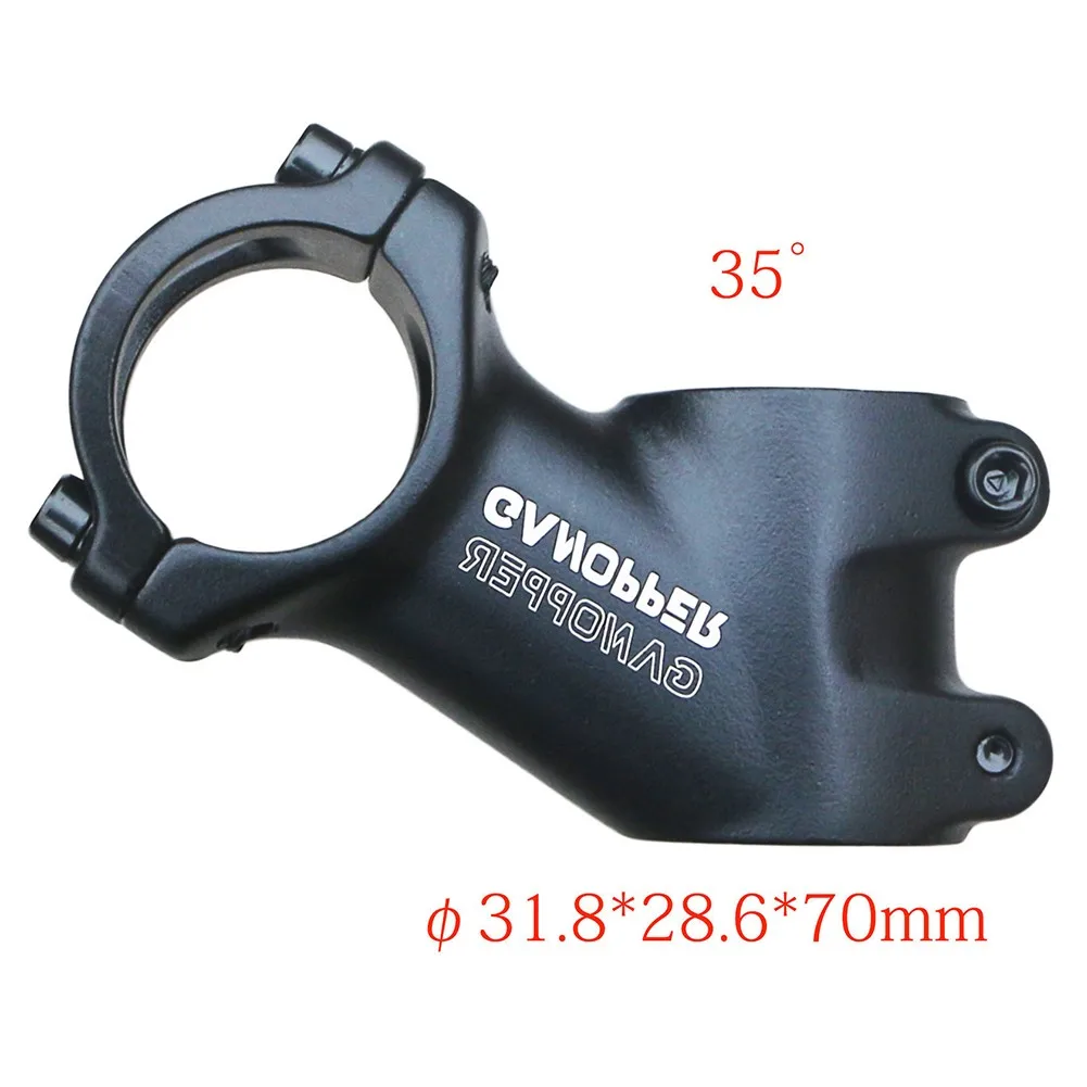 

70/80/90/110mm Bike Stem Bicycle Black For Light Weight Replacement Part