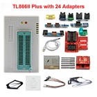 Программатор V8.51 TL866II Plus, универсальный оригинальный программатор minipro TL866 nand flash AVR PIC Bios, USB-программатор с адаптером 28 шт., новинка 2019