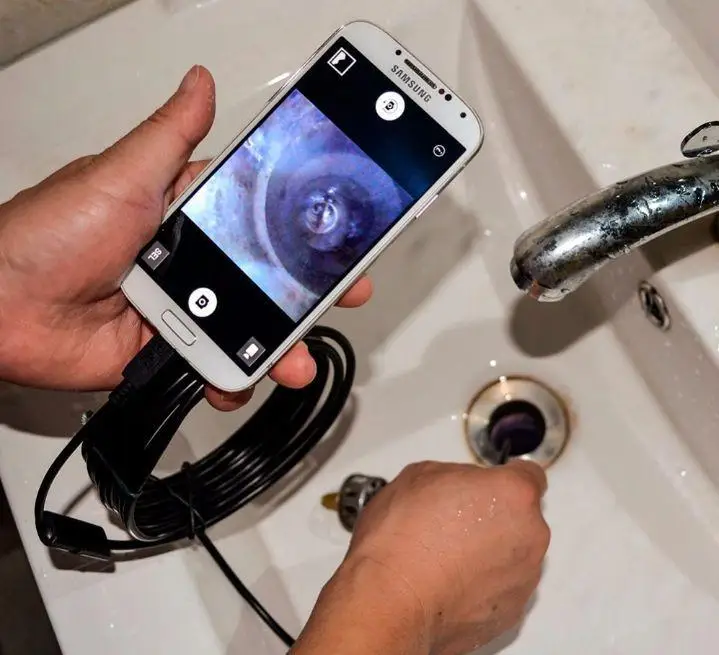 

Mini USB Waterproof Borescope Endoscope LED Inspection Snake Tube Camera 15M