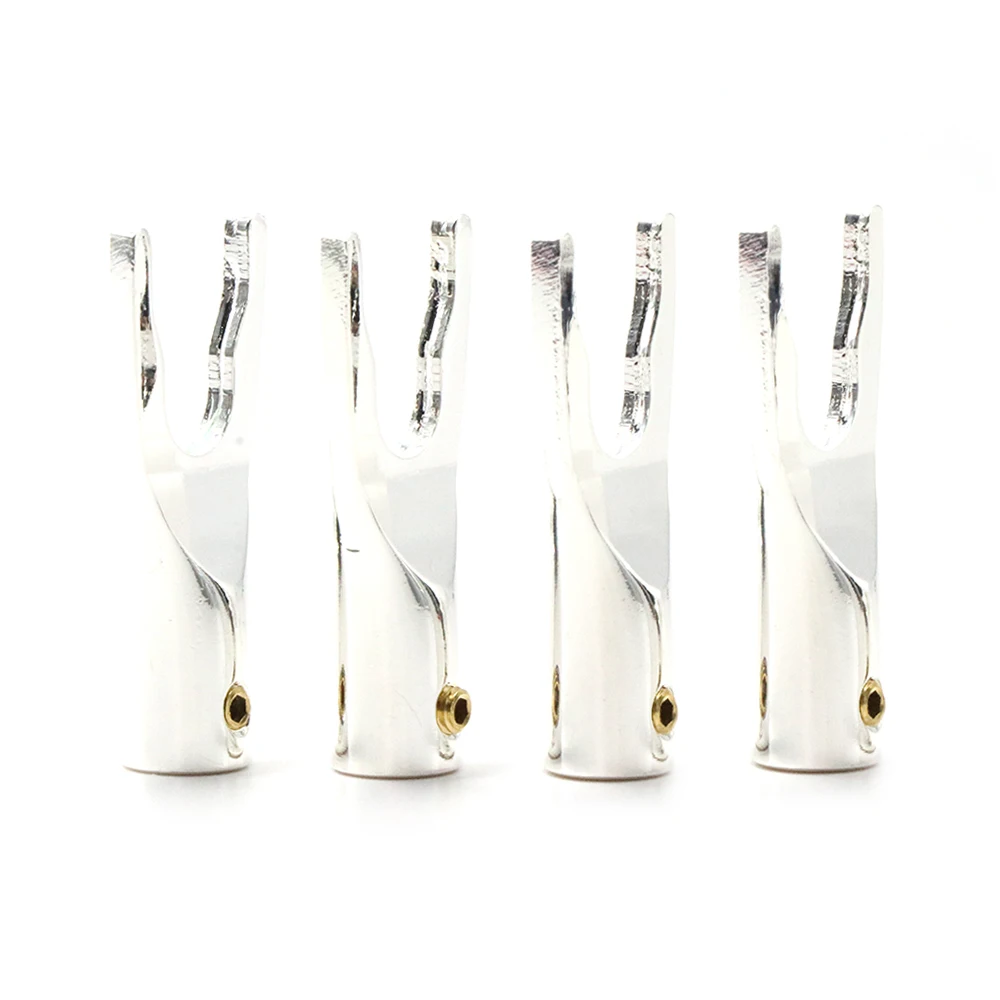 4 шт. вилка адаптер из чистой меди и серебра|adapter|plug adapteradapter plug |