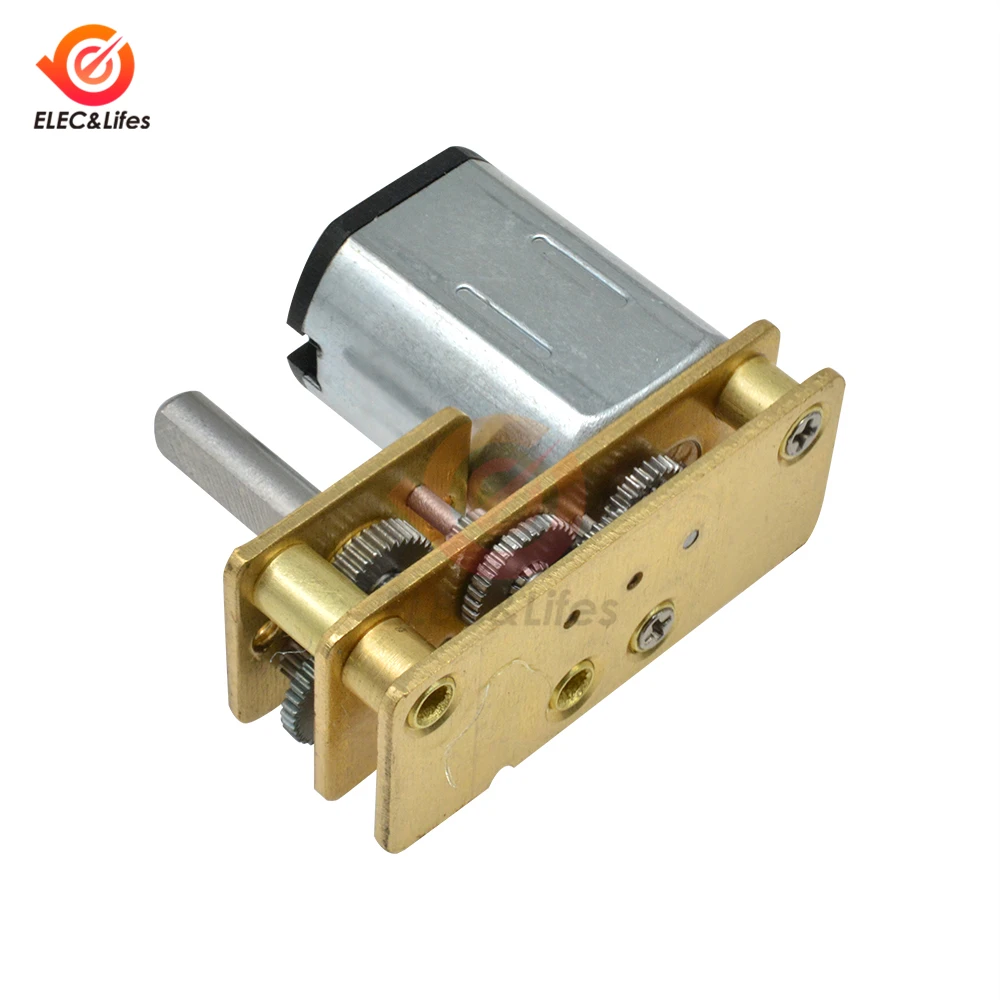 3 в 6 12 В 100 об/мин мини микро DC металлический редукторный двигатель для игрушек