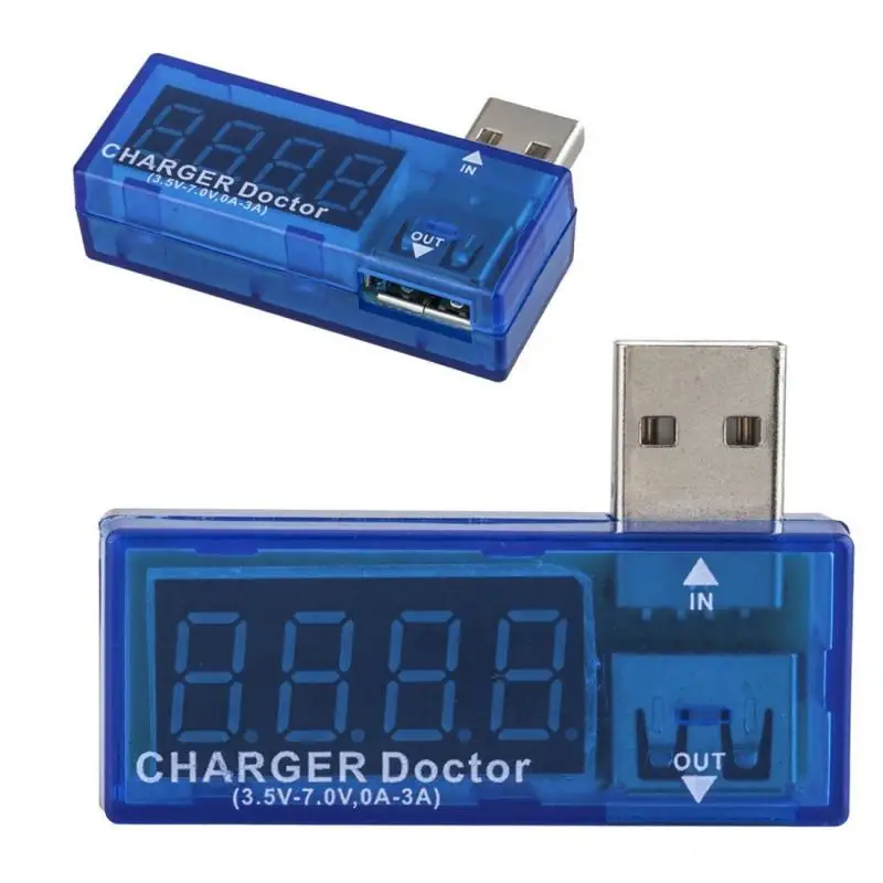 Портативный цифровой переносной тестер напряжения с Micro USB для зарядки