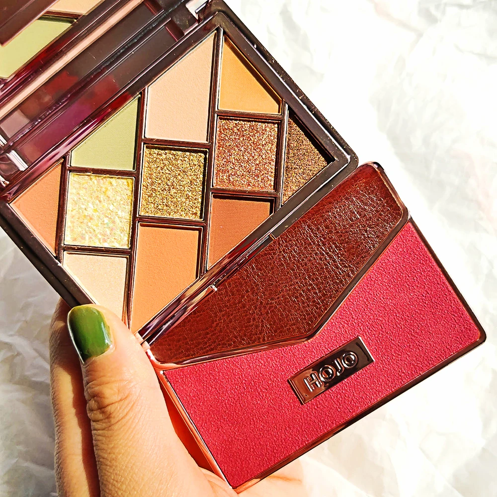 

HOJO 11 Color Fashion Package Modeling Eye Shadow Dish Lasting Waterproof Do Not Take Off Makeup Fashion Girl Makeup