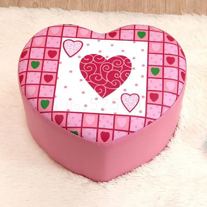 Детский стул в обуви милый розового цвета принцессы мягкой упаковке маленький