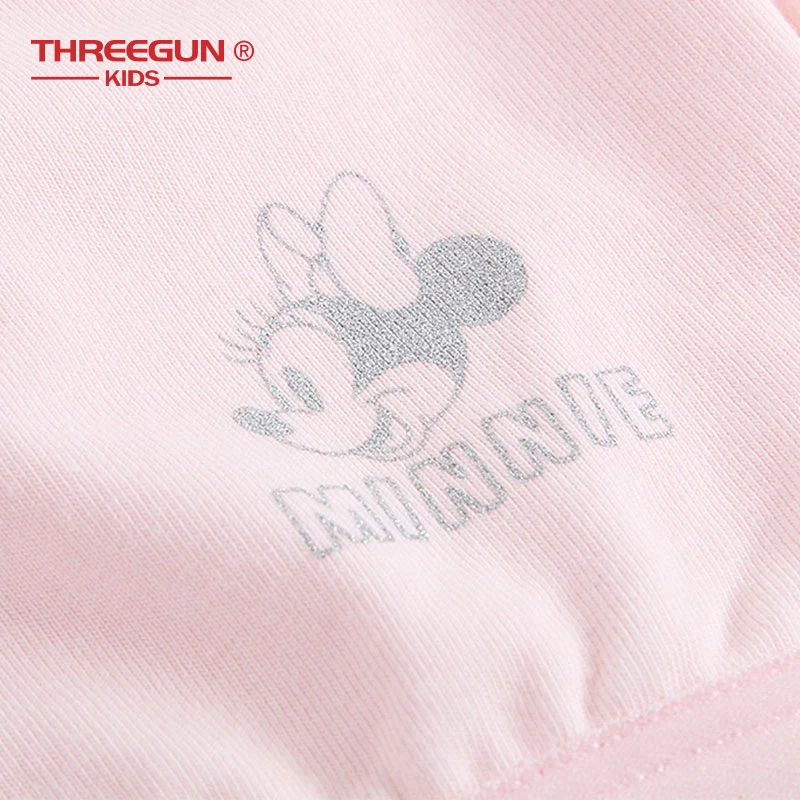 THREEGUN X Disney беспроводной хлопковый тренировочный Бюстгальтер для подростков