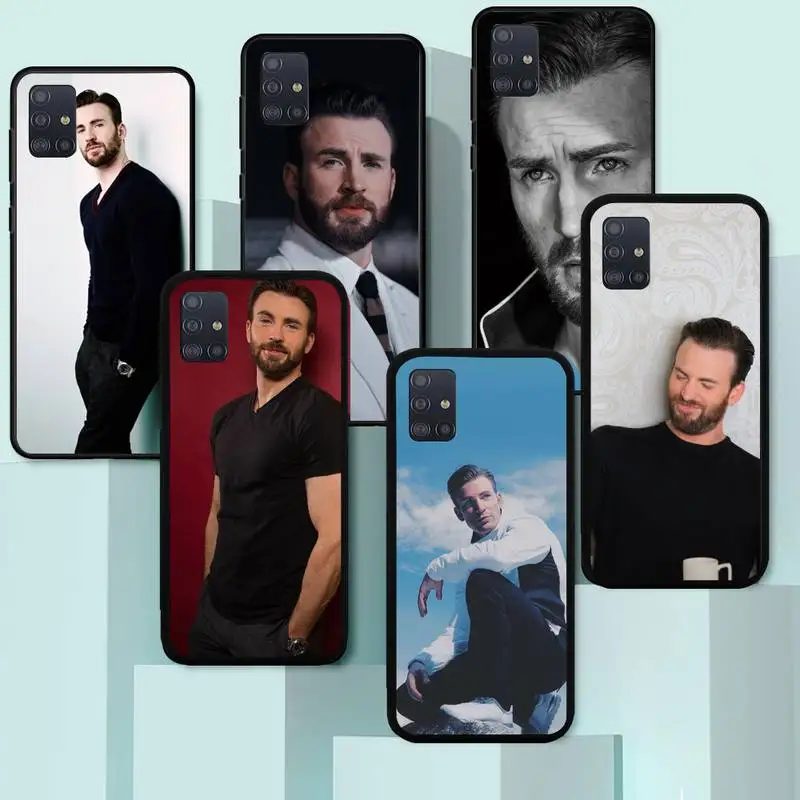 

Chris Evans Phone Case for Xiaomi mi6 mi5x mi8 miA1 miA2 mi9 mix2 mi10pro mimax3 Funda coque cover