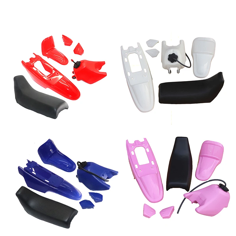 

Motorcycle Full Fairings Kit Complete Body Plastic Kit Frond Rear Fender Fuel Tank Seat For Yamaha PW50 PY50 PW 50 PEE WEE 50