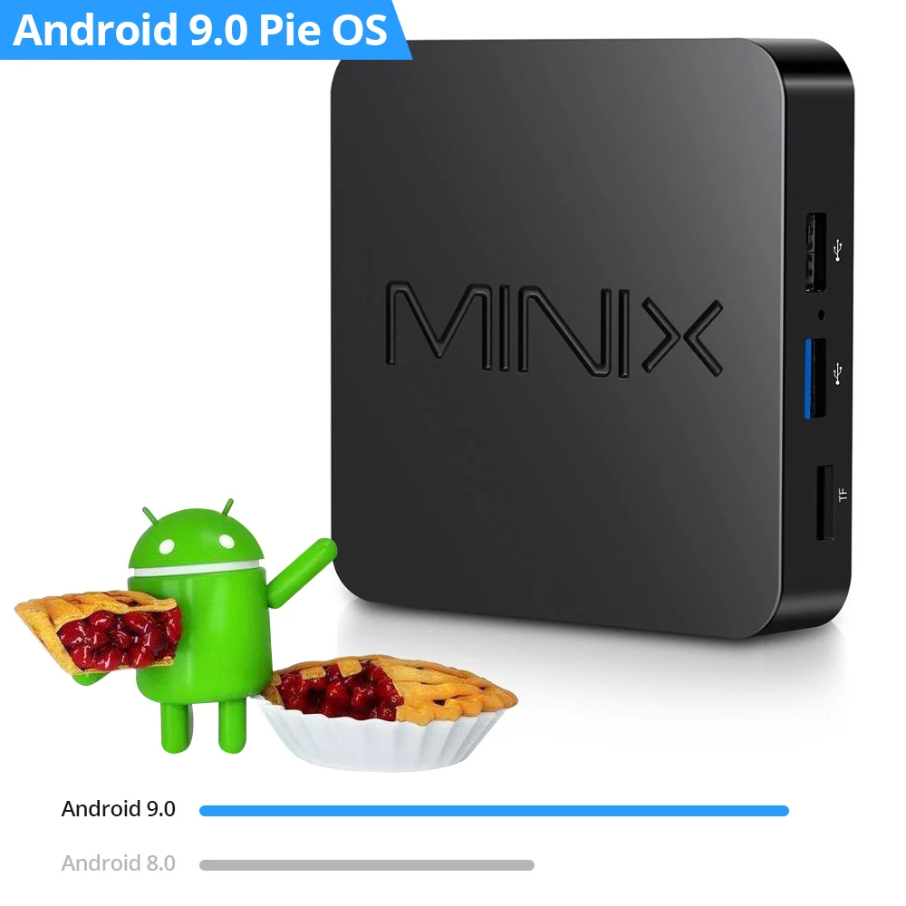 

MINIX NEO T5 Smart TV BOX Amlogic S905X2 2G 16G Chromecast TV BOX 4K Ultra HD Google Certified Android TV 9.0 Pie Media Hub