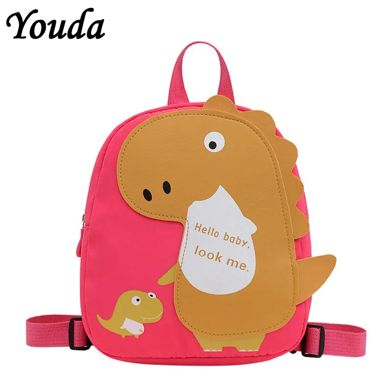 

Детские сумки Youda для мальчиков и девочек, нейлоновый рюкзак с динозавром для детского сада, Детская сумка с мультяшным принтом, маленькие к...