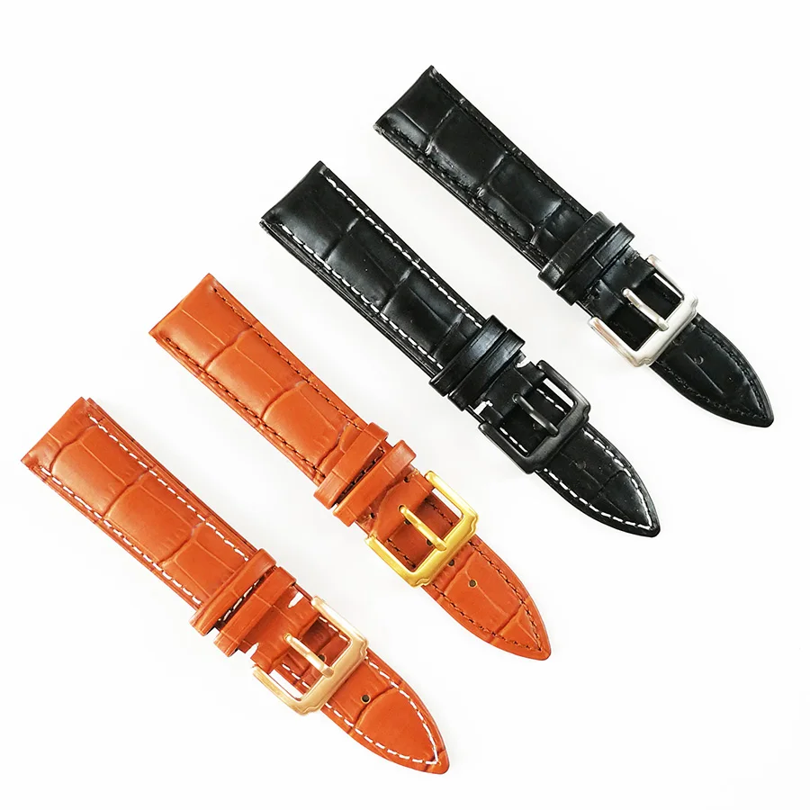 Ремешок для часов из мягкой телячьей натуральной кожи браслет Tissot Seiko 18 мм 20 22 24