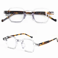 betsion glasses fashion high quality square acetate creative glasses men women optical prescription eyeglasses frame