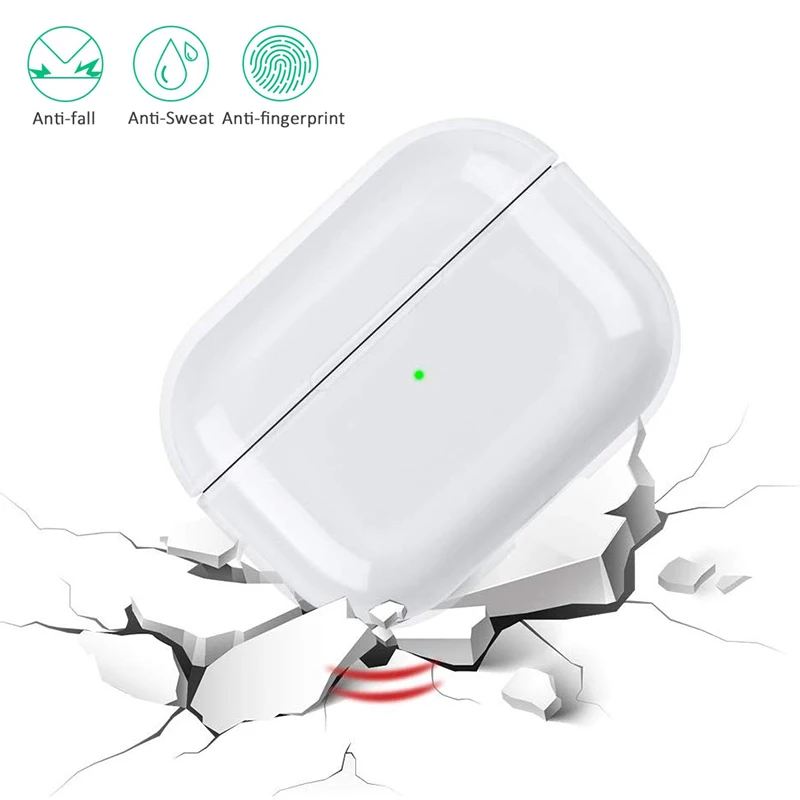 Ультратонкий чехол для Airpods Pro 3 прозрачный TWS Bluetooth наушников Жесткий Чехол ПК Air