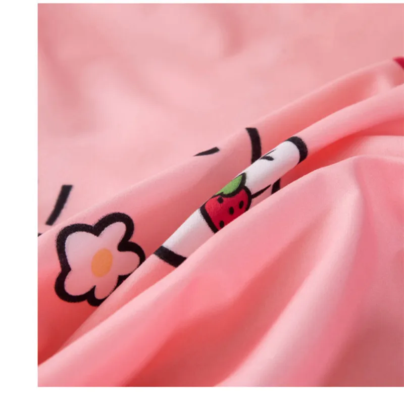 Новинка 1 шт. мягкая натяжная простыня с принтом и эластичной резинкой (без