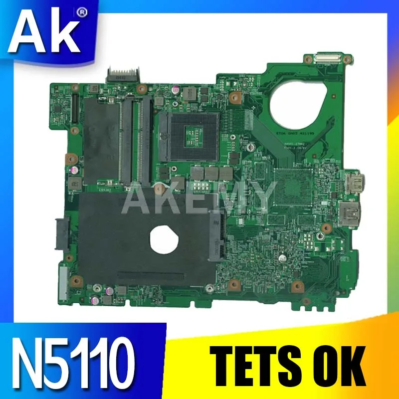 

Akemy N5110 материнская плата для ноутбука DELL inspiron 15R N5510 CN-0G8RW1 0G8RW1 G8RW1 HM67 тест материнская плата 100% работы