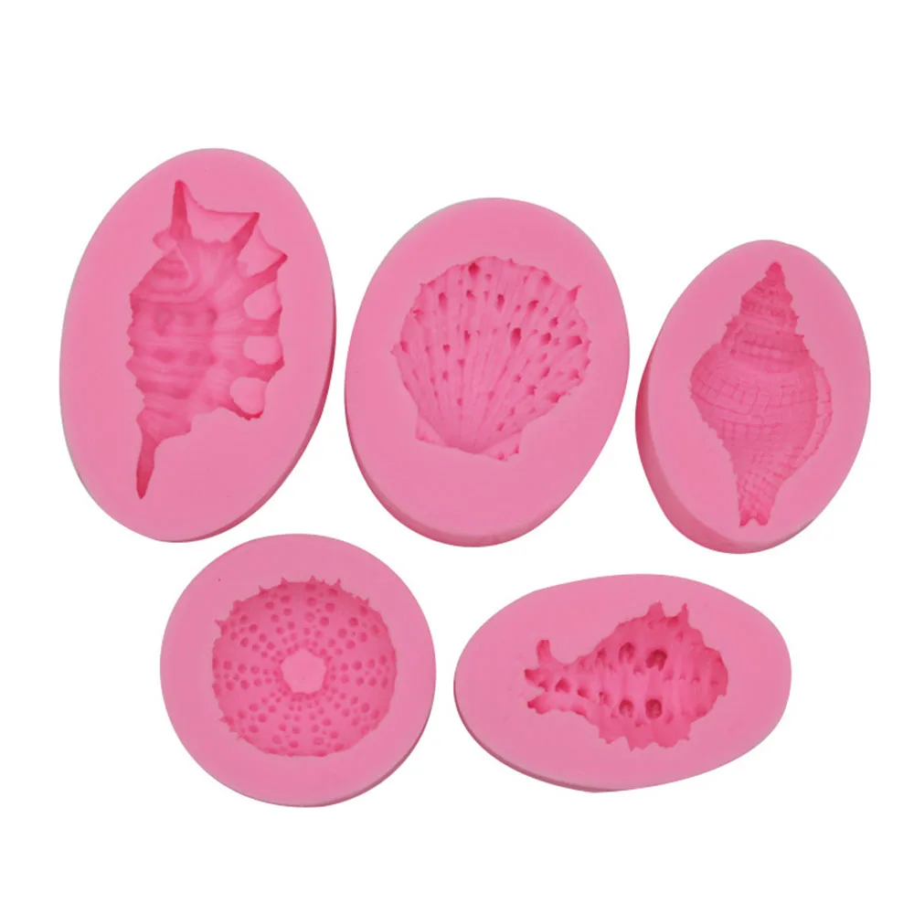 Морская серия жемчужная раковина звезда ракушка силиконовая форма для выпечки Diy