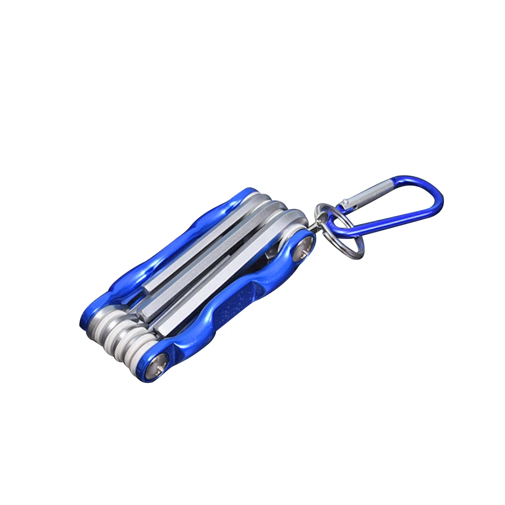 Новый складной шестигранный ключ металлический метрический ручной инструмент