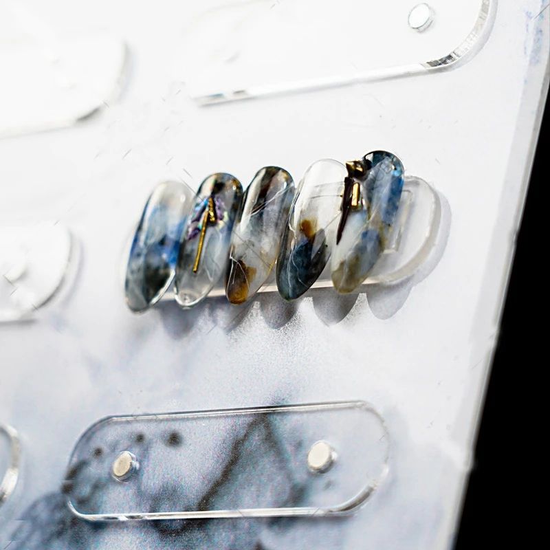 

Nail Art Showing Display Holder Nail Color Card Display Board Magnetic Acrylic False Tip Display