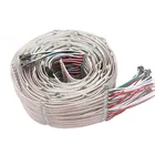 Светодиодная Пиксельная лента WS2812B, Однопроводная, WS2812, светодиодные чипы на радиаторе, полноцветная, 5050 SMD RGB, 5 В, световая панель, 50 шт., 500 шт.