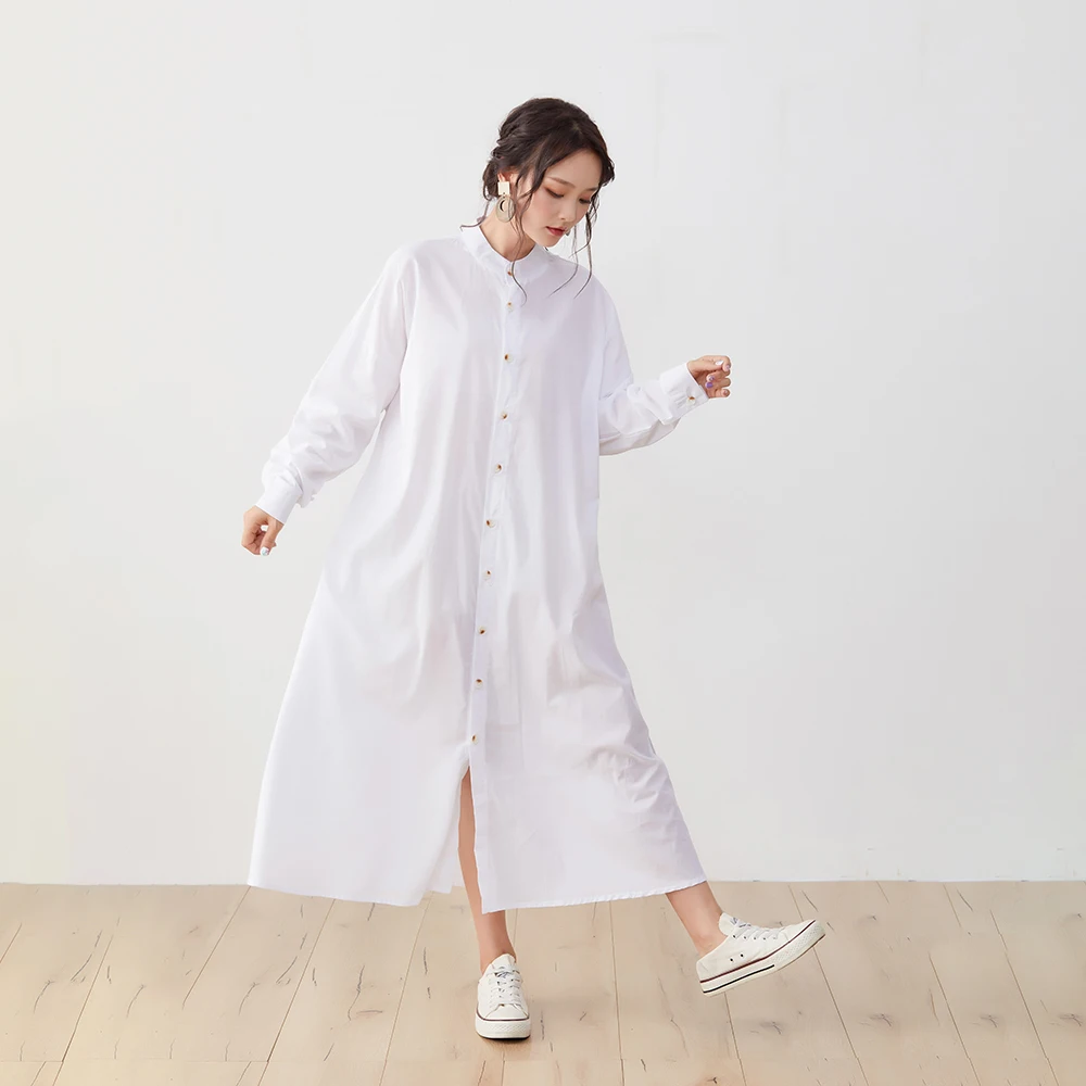 Японское и корейское модное платье с длинными рукавами Новинка Осень-зима 2021