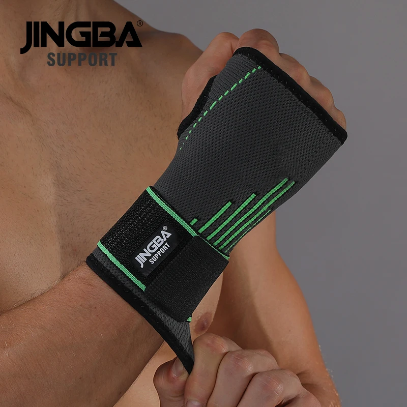 JINGBA 1 шт. бандажная обмотка для поддержки запястья поддержка обертывания тенниса
