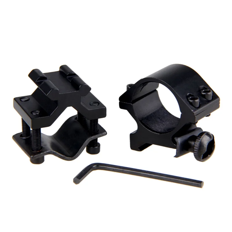 1 ''кольцо Тактический Универсальный прицел лазерный фонарик бочка и Picatinny