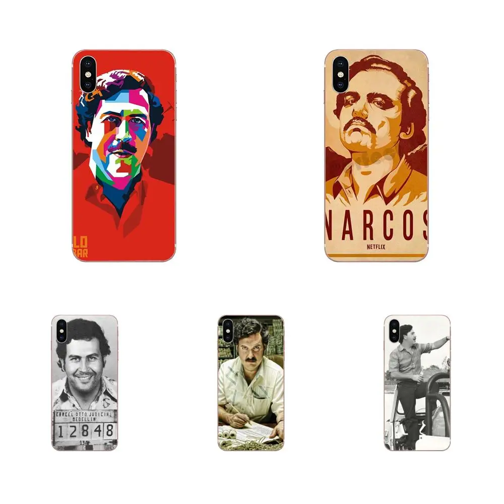 Пабло Эскобар Прекрасный Мягкий ТПУ Роскошный для Apple iPhone 4 4S 5 5C 5S SE SE2 6S 7 8 11 Plus Pro X XS