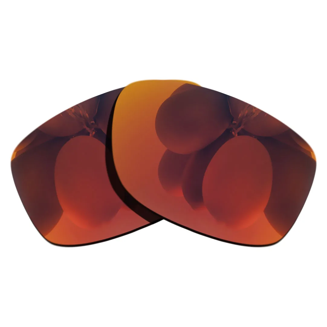 

Polarized Sunglasses Replacement Lenses for-Jupiter Squared Frame - Fire Red
