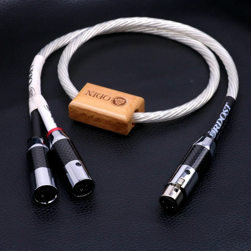 

JJTAUDIO Hi-End Odin Supreme Reference One XLR Female To 2 XLR male Plug Splitter Audio Balanced Cable HIFI XLR Cable