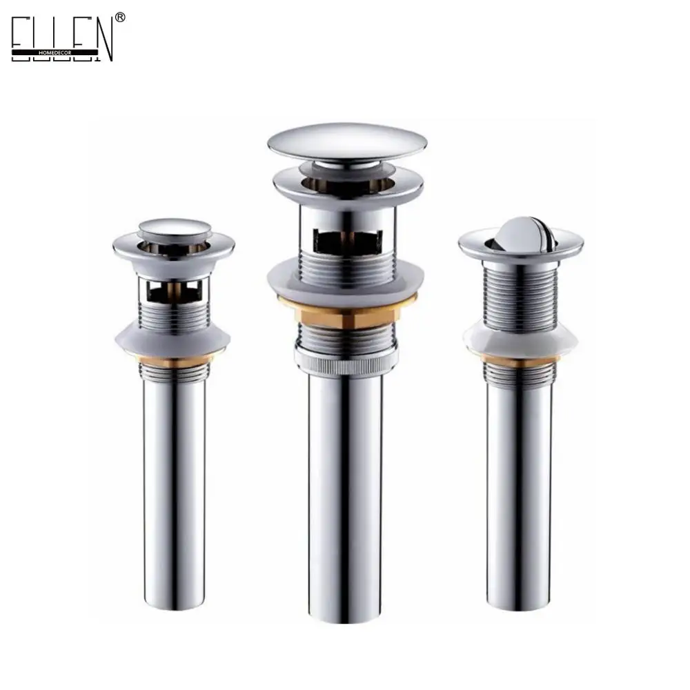 

Vidric Ванная Комната Раковина слив всплывающее слив хром античная бронза латунь с & без перелива РАКОВИНЫ отходов Слив