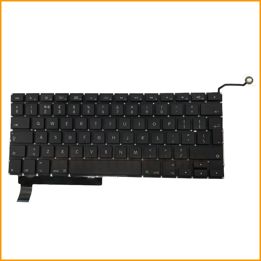 Клавиатура A1286 для ноутбука MacBook Pro 15 дюймов английская раскладка замена