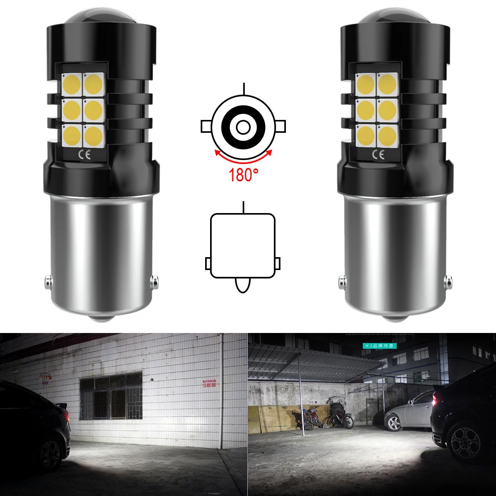 

2x1156 BA15S P21W светодиодный Canbus W16W T15 T16 BAY15D светодиодный DRL светильник лампочка 1157 P21/5 Вт R5W 3157 7440 7443 для BMW Audi VW Benz Kia 12V