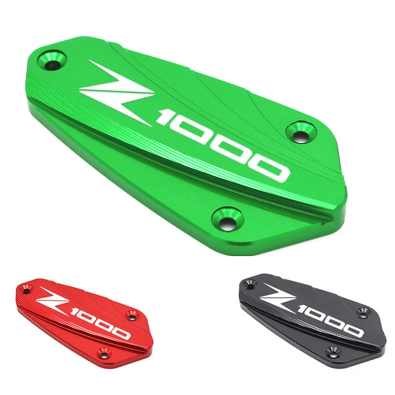 

Motorcycle Front Brake Fluid Reservoir Cap Cylinder Cover for Kawasaki Z1000 2007-2020