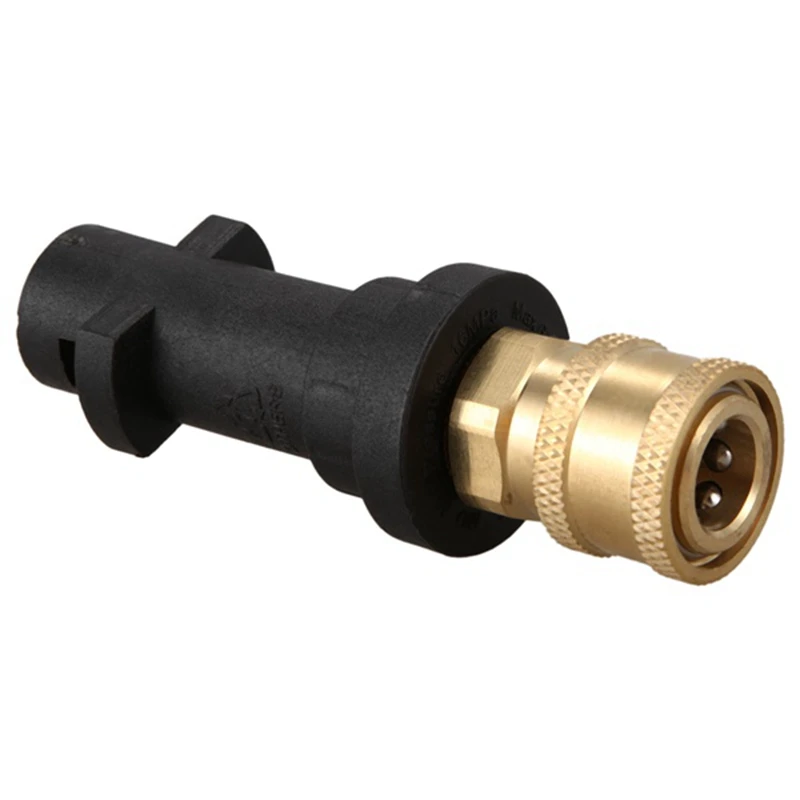 

Compatible Pressure Washer Adapter, Only Replacement for Karcher K2, K3, K4, K5, K6, K7, 1/4 Inch Quick Connect