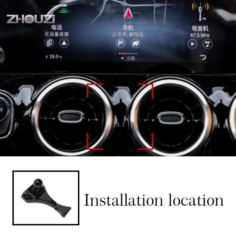 car wireless charger car mobile phone holder mounts gps stand bracket for mercedes benz b class w246 w242 2012 2019 accessories free global shipping