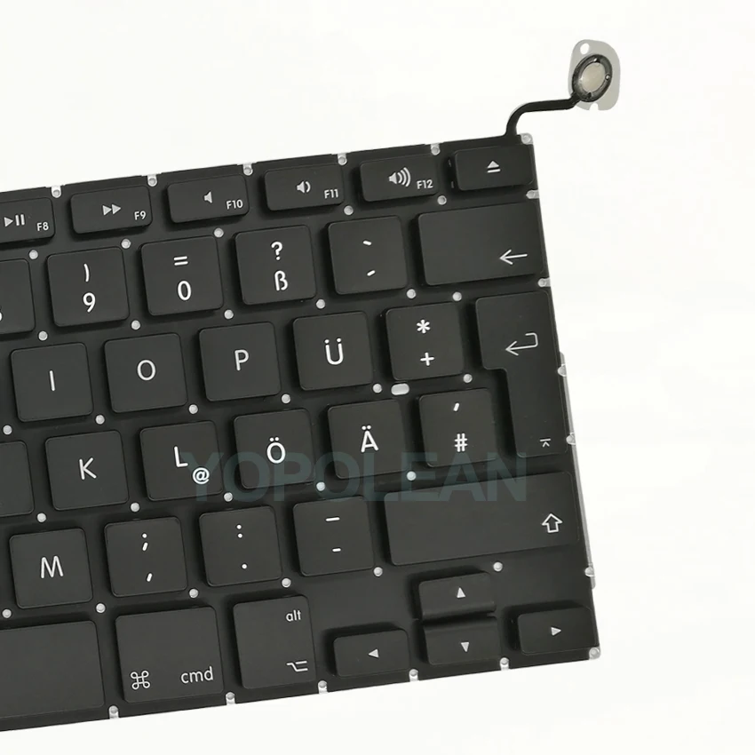 3 шт./лот ноутбук A1278 Германии клавиатура для Macbook Pro 13 &quotНемецкий гр 2009 2010 2011 2012