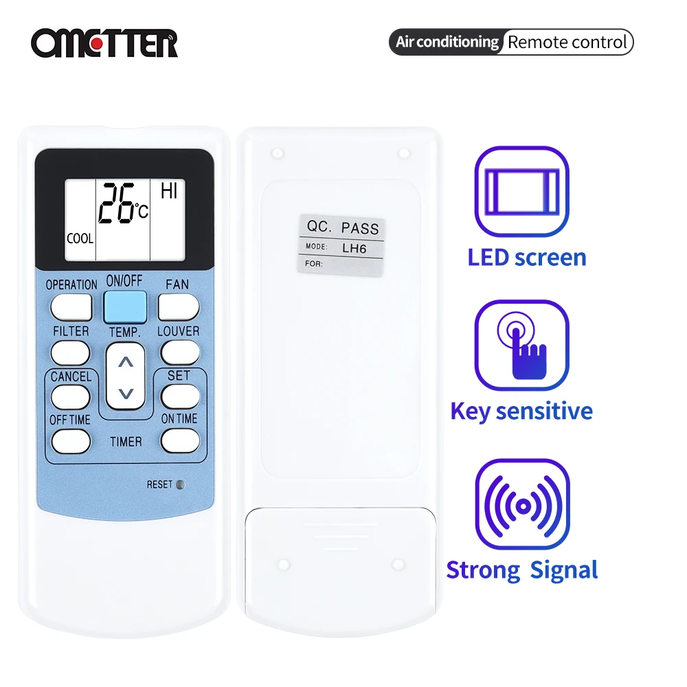 Подходит для кондиционер Hitachi дистанционный пульт PC LH6 LH6Q LH3A|Пульты ДУ| |