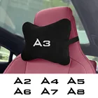 Автомобильный подголовник для Audi A3 8P 8V B6 A4 B8 B9 B7 A6 C7 C6 C5 A6L 4F A1 8X A7 RS7 A5 RS5 A2 3L A8 A8L, автомобильные аксессуары, подушка для шеи