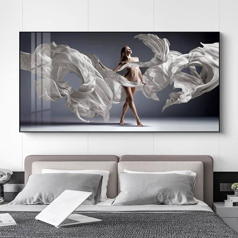 Скандинавская танцевальная девушка сексуальные плакаты и принты художественное