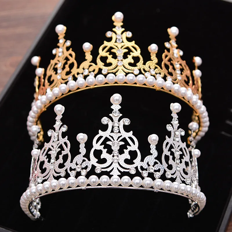 

1PC Gold Color Crown Cake Topper Decoration Decorative Elegant Wedding Cake Princess Birthday Decoratio Party Supplies