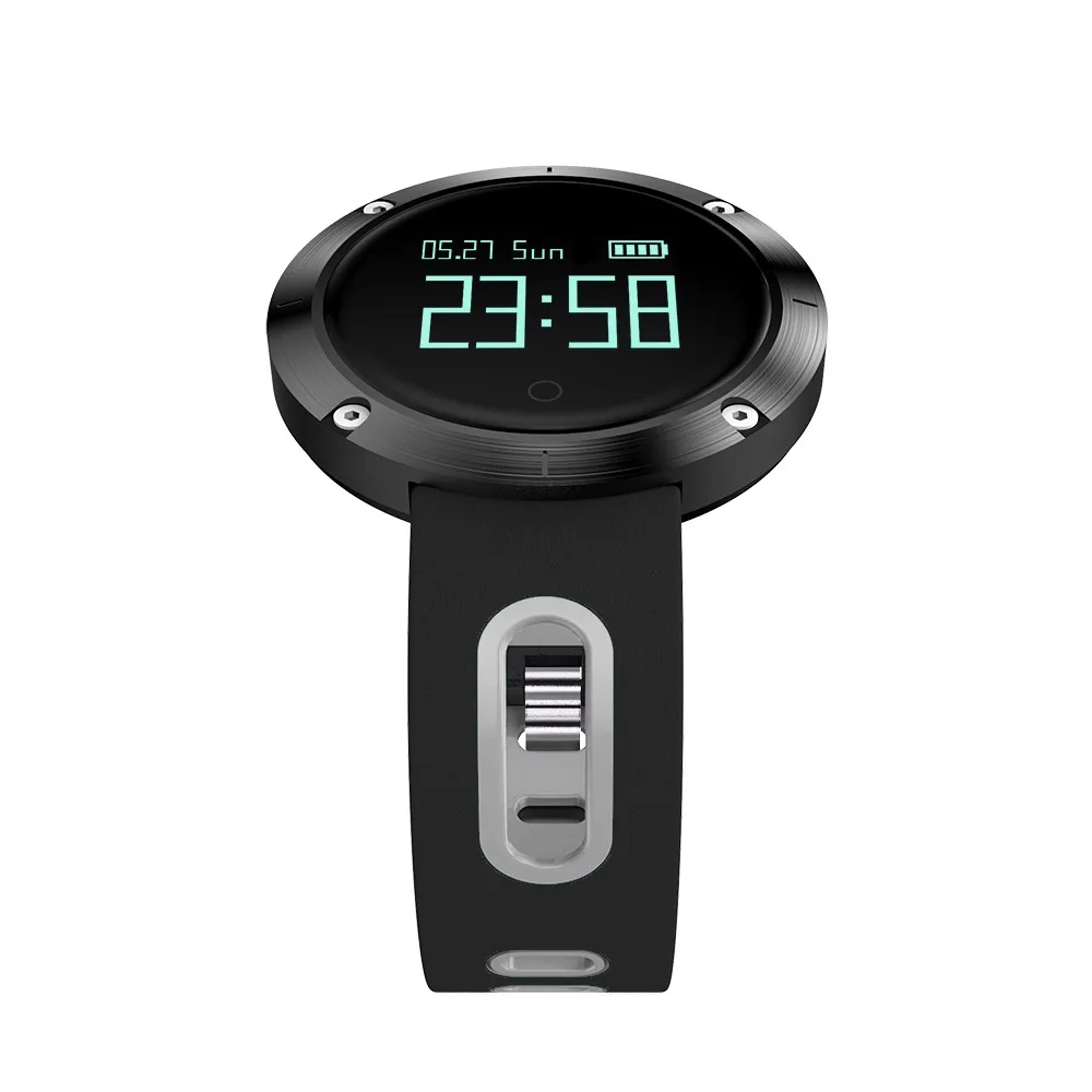 

Smart Watch 0.95" OLED Touch Screen BT 4.0 NRF51822 CPU Blood Pressure / Heart Rate Monitor Pedometer Smartwatch