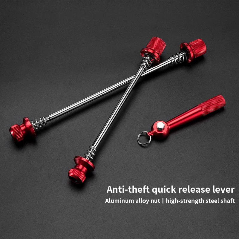 

Mountain Bikes Quick Release Skewer Lever MTB Bicycle Cycling Hub Road Bike Quick Release MTB Parts Bicycle Accessories-4