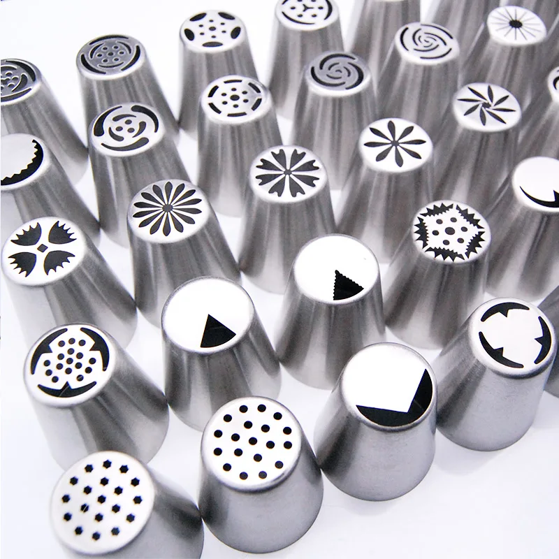 41 шт. насадка для пирожных из нержавеющей стали русские советы тюльпан глазурь