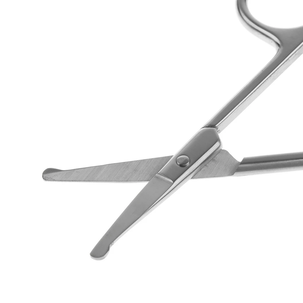 

Portable Safety Stainless Steel Facial Eyebrow Nose Hair Makeup Scissors Trimmer Clipper Tools