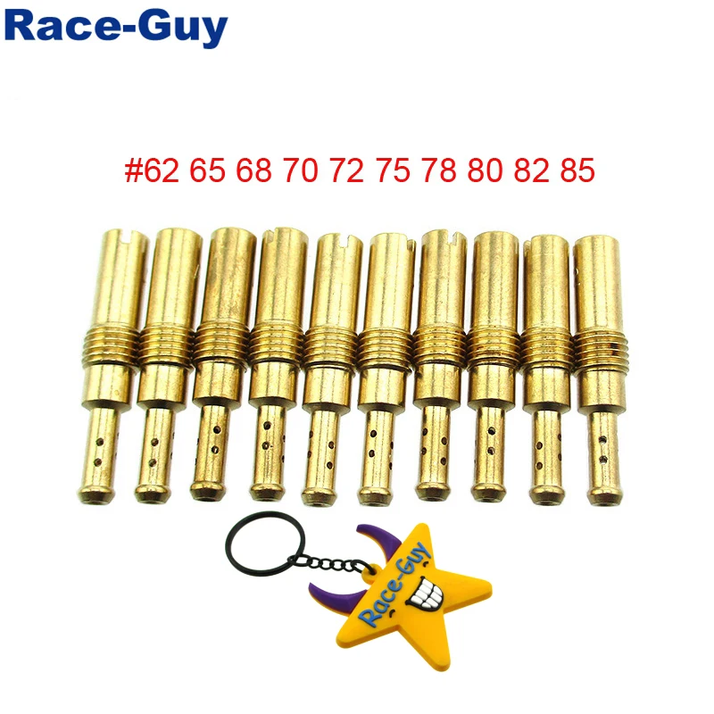 Карбюратор Pilot Slow Jets #62 65 68 70 72 75 78 80 82 для Keihin Carb PJ PWK PWM PE PD N424-21 |