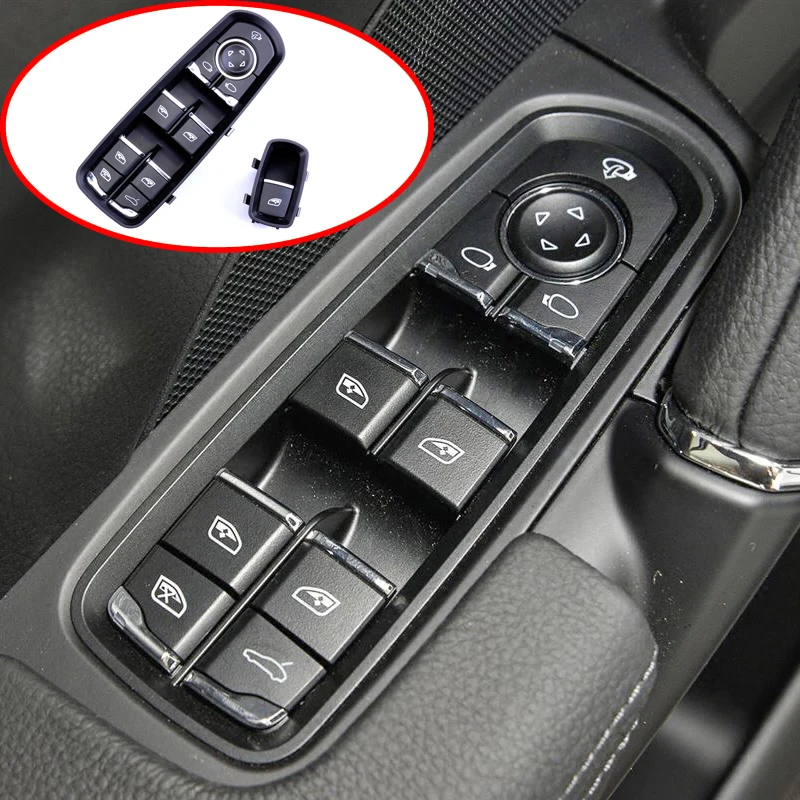 

For Porsche Cayenne 2011-2017 Front rear Door Window Switch #7PP959858MDML Lifter switch window button button Assembly