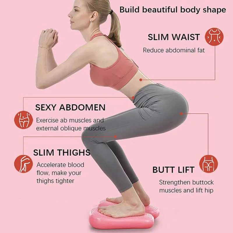 Надувной шаговый тренажер оборудование для тренажерного зала 3 в 1 Балансирующий