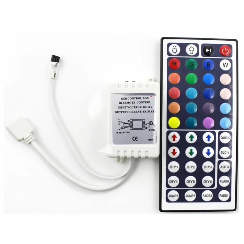 

G99F RGB LED Strip Remote Controller with 44 Keys Light Weight Strip Light Controller
